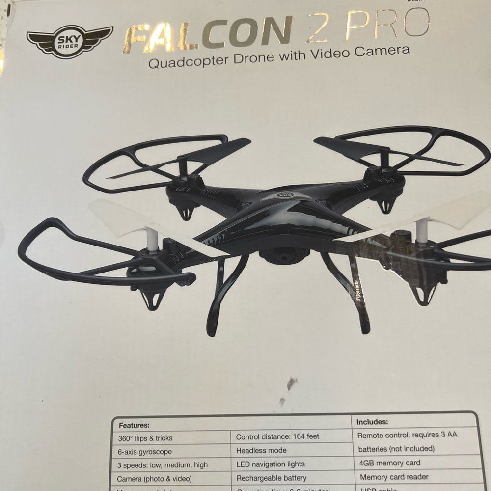 Sky rider falcon 2pro Drone NWT